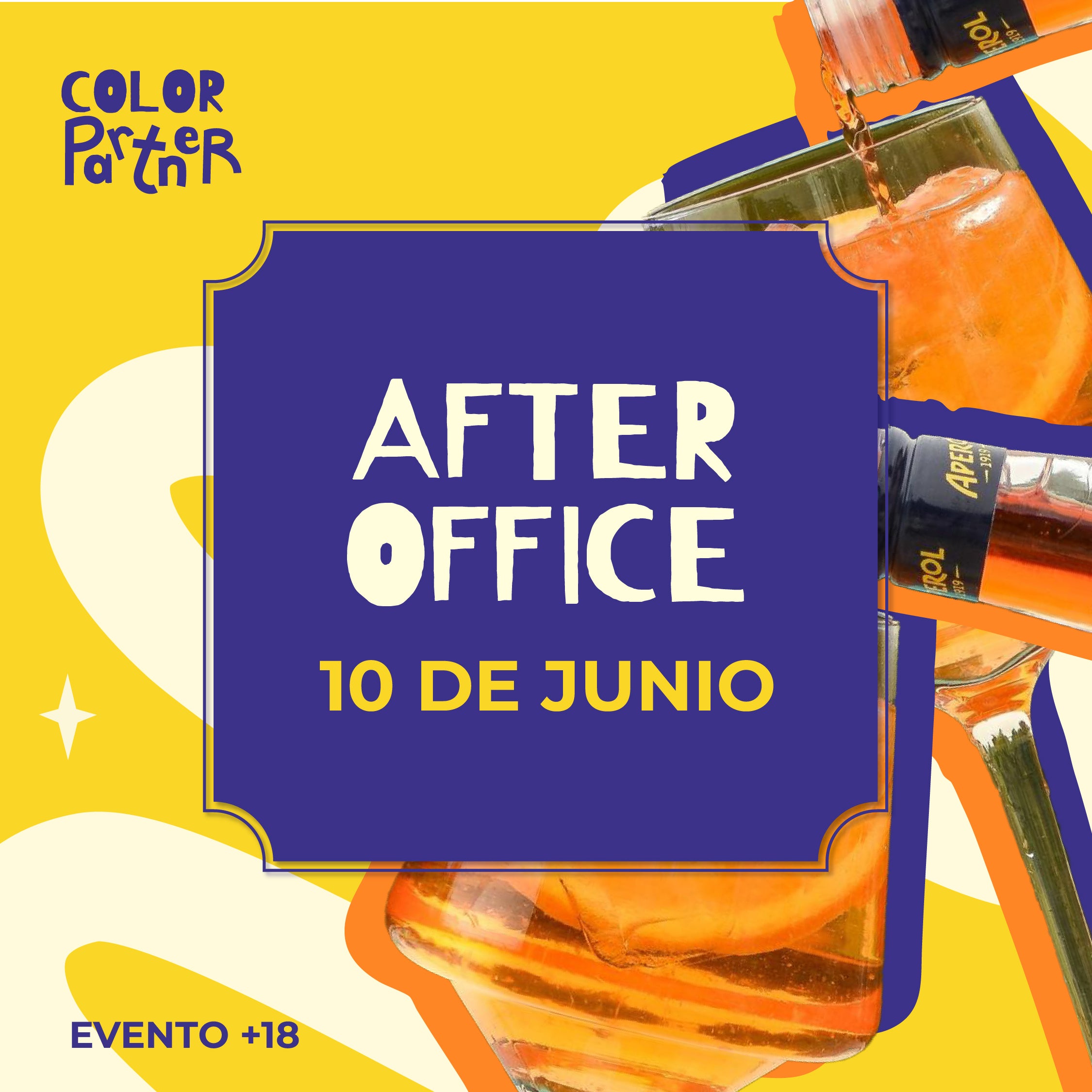 After Office Colorido 🎨🍷 (10 de Junio)