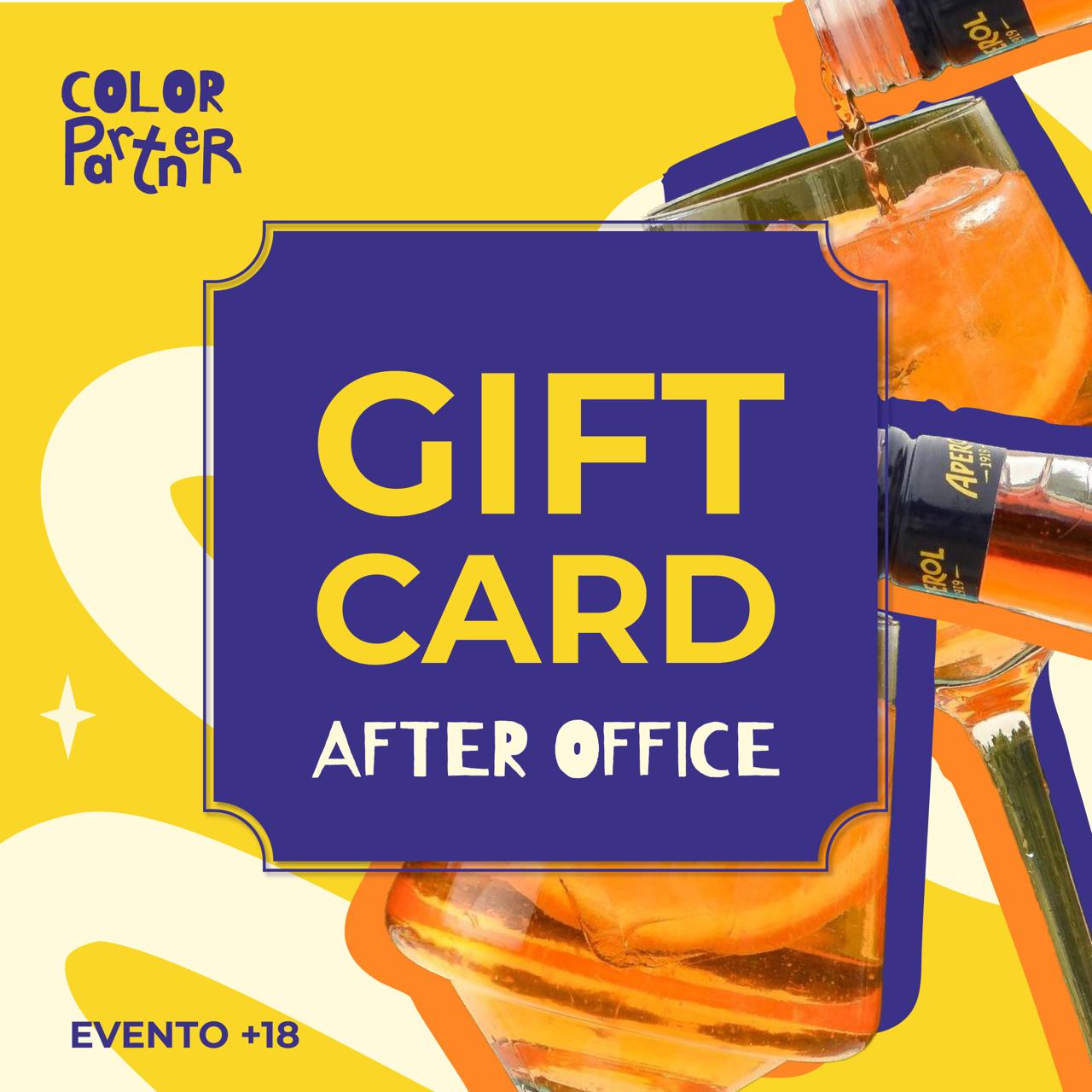 Gift Card After Office Colorido